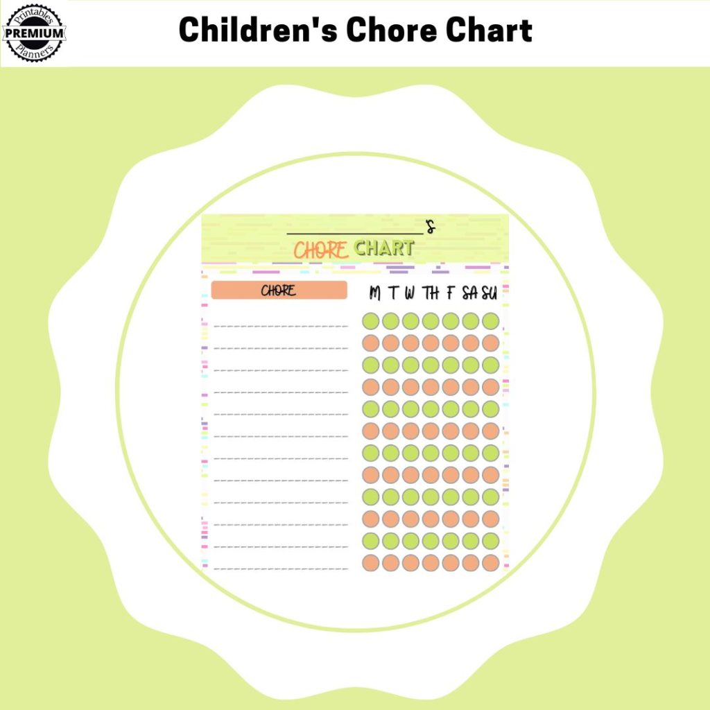 Children's Chore Chart
