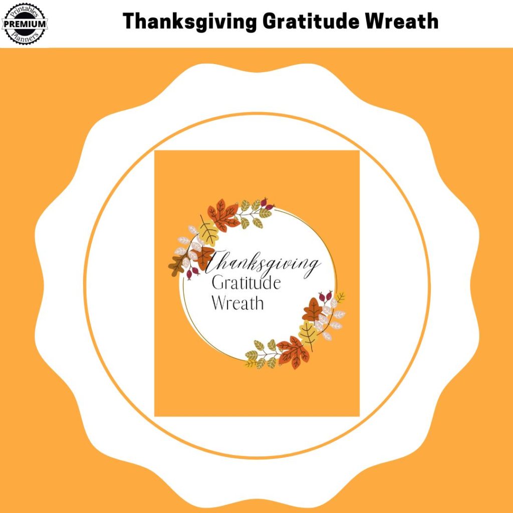 Thanksgiving Gratitude Wreath