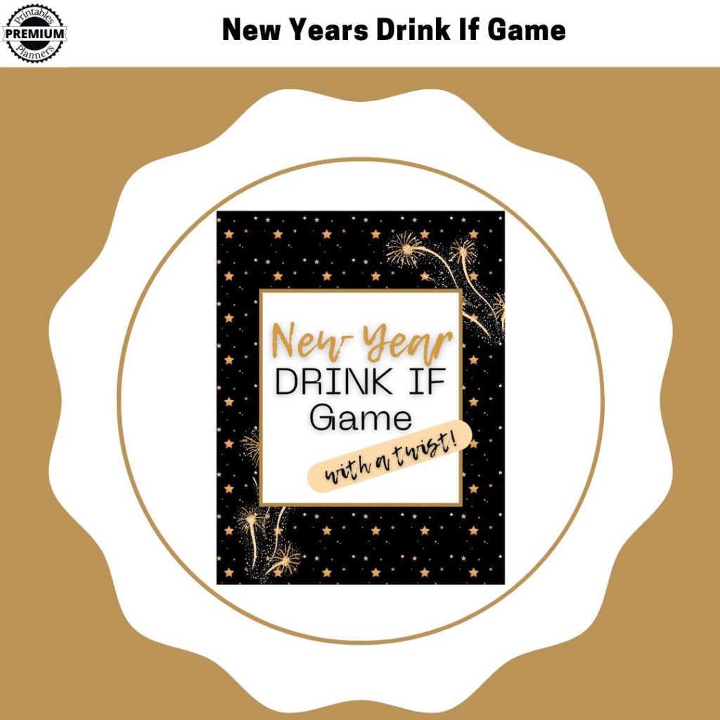 New Years Drink If Game