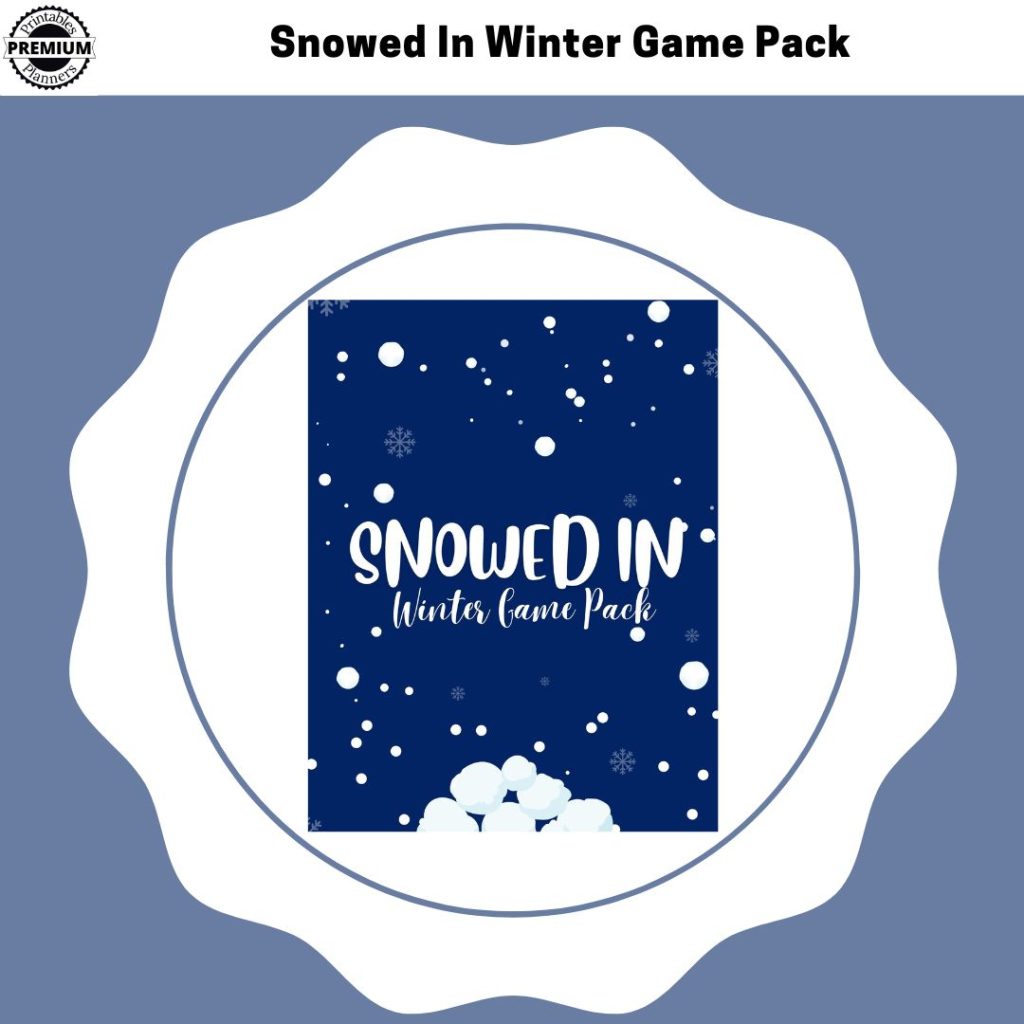 Snowed In Winter Game Pack